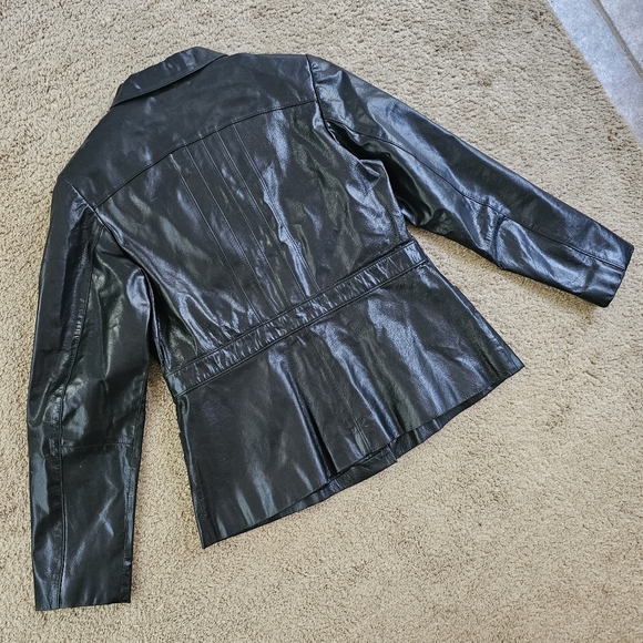 Wilsons Maxima Black Leather Jacket - Picture 10 of 11